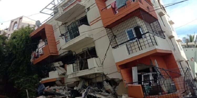 Five-storey building collapses in Bengaluru