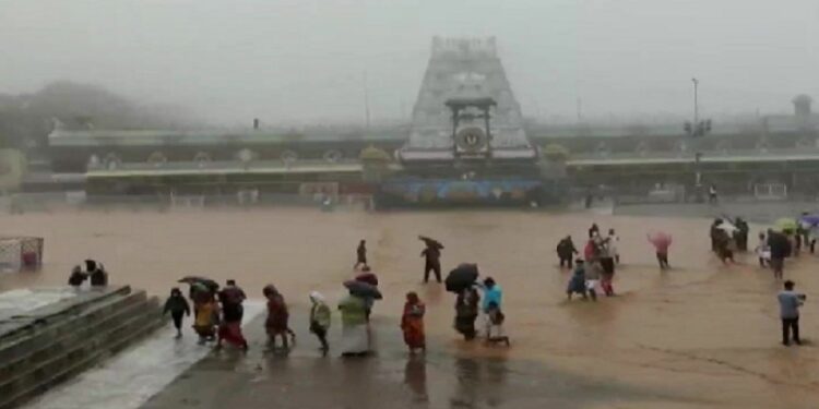 Tirupati heavy rain